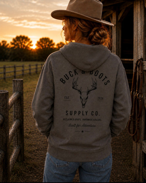 Buck & Boots Supply Co. American-Made Hoodie