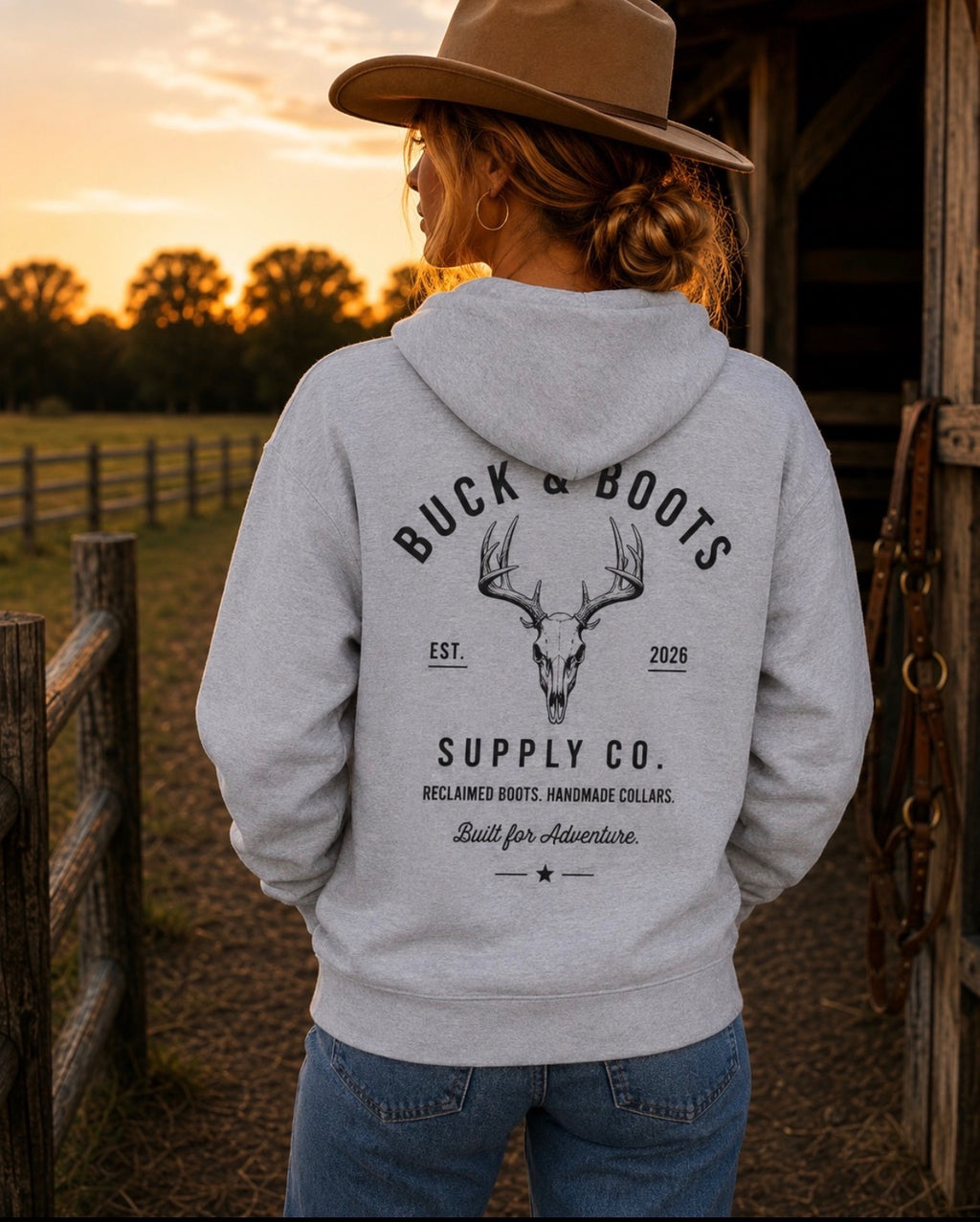 Buck & Boots Supply Co. American-Made Hoodie