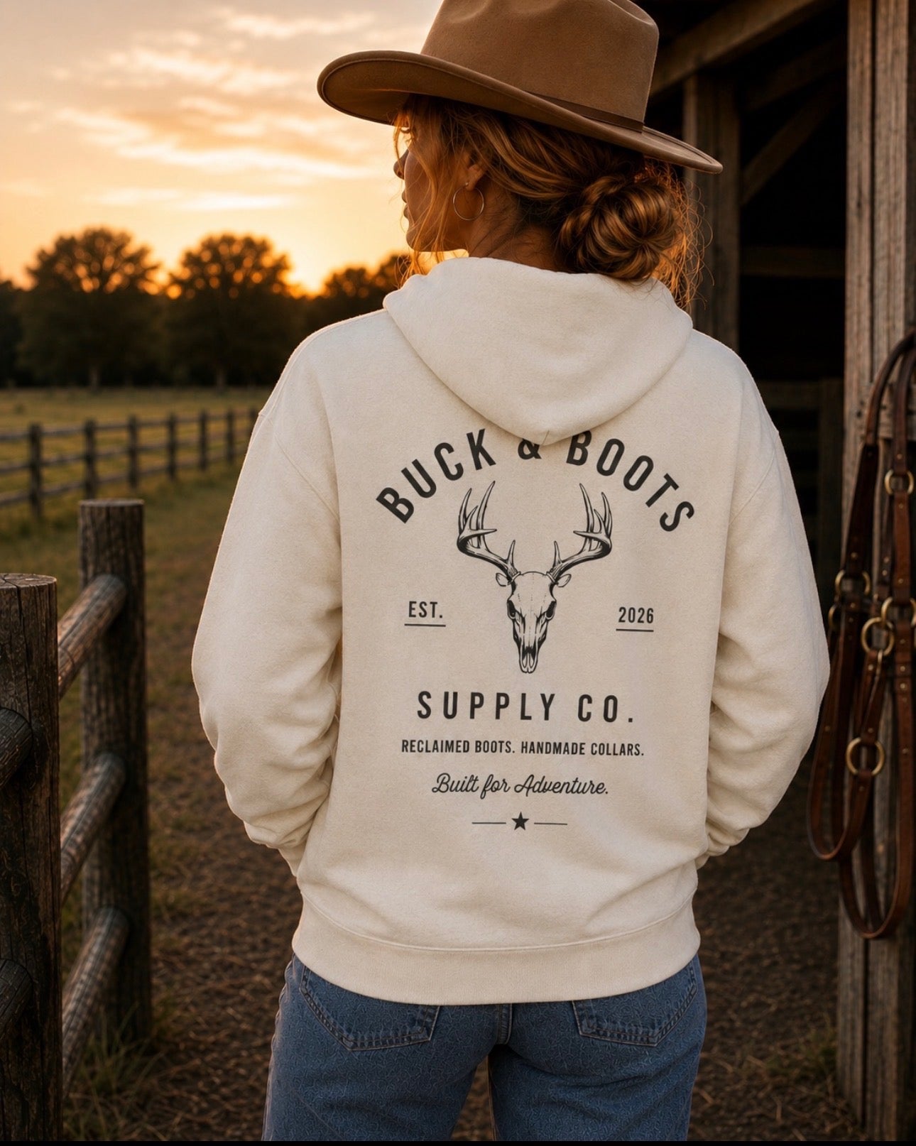Buck & Boots Supply Co. American-Made Hoodie
