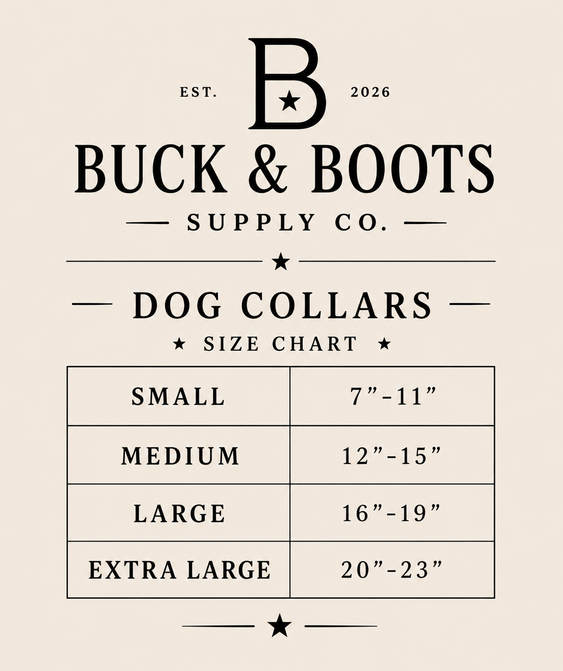Nightfall | Handcrafted Cowboy Boot Dog Collar